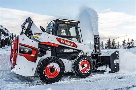 skid steer snow blower low flow|snowblower for bobcat skid steer.